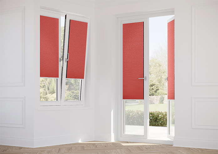 Umbra (Blackout), Toasted Red - Stick Fit Honeycomb Blind - Image 14